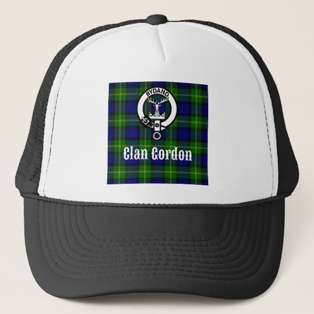 Casquette Clan Gordon Tartan Crest (Devant)