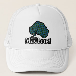 Casquette Clan MacLeod Écosse Fière Tartan Poing