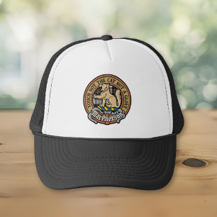 Casquette Clan MacPherson Crest sur le tatan de robe