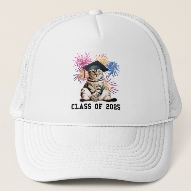Casquette Classe d'Amoureux des chats 2025 (Devant)