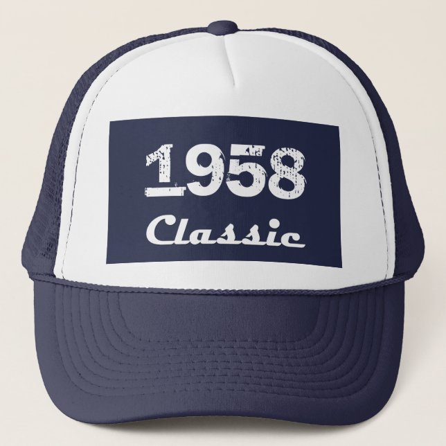 Casquette Classic 1958 60e anniversaire (Devant)