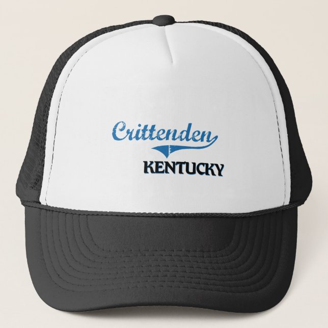 Casquette Classique de ville de Crittenden Kentucky (Devant)