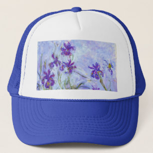 Casquette Claude Monet - Lilac Irises / Iris Mauves