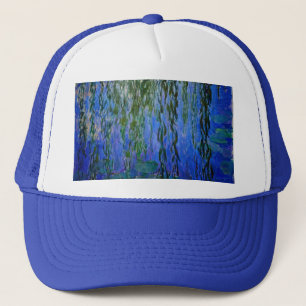 Casquette Claude Monet - Lys d'eau avec saule plumant