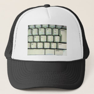 Casquette Clavier de machine à écrire