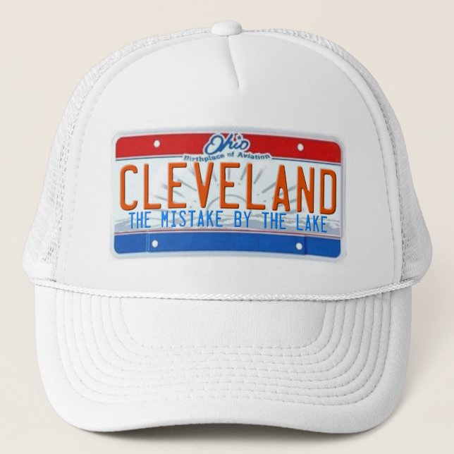 CASQUETTE CLEVELAND L'ERREUR PAR LE LAC (Devant)