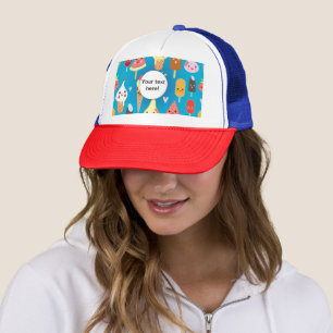 Casquette Clipart mignon de caractères de nourriture