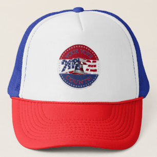 Casquette Cloche de la liberté 2024 Votre vote compte Drapea