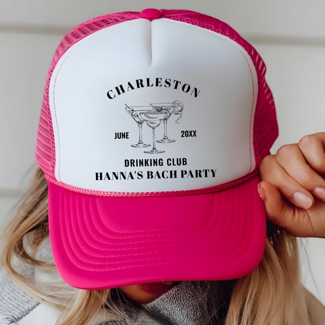 Casquette Club de Bach de fête d'enterrement de vie de jeune (Créateur téléchargé)