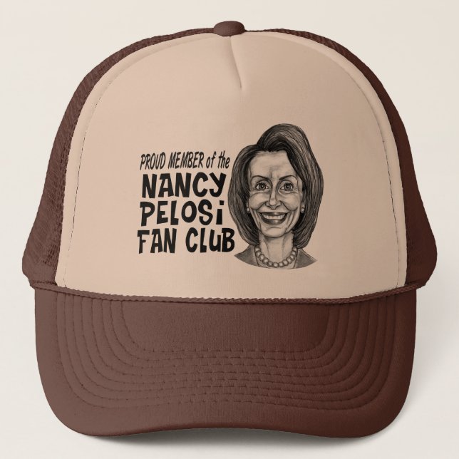 Casquette Club de fan de Nancy Pelosi (Devant)