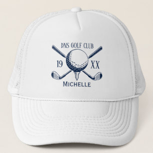 Casquette Club de golf personnalisé Nom Classic