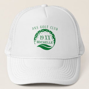 Casquette Club de golf personnalisé Nom Classic