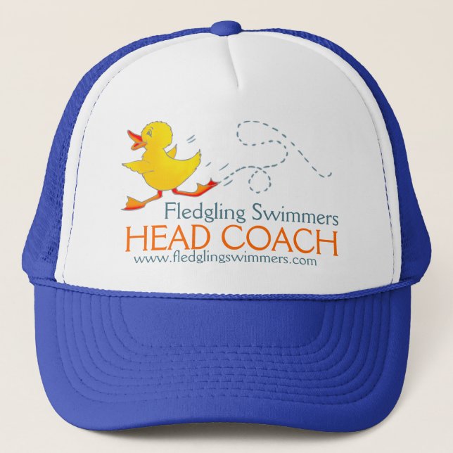 Casquette Club de natation nage enseignants canard promotion (Devant)