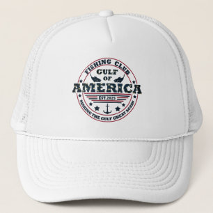 Casquette Club de pêche du golfe d'Amérique patriotique amér