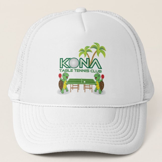 Casquette Club de ping-pong de Kona (Devant)
