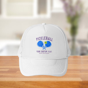 Casquette Club d'équipe de joueurs de Pickleball sur mesure