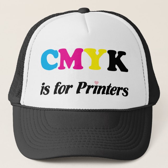 Casquette CMYK est pour les imprimantes 3 (Devant)