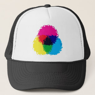 Casquette CMYK psychédélique