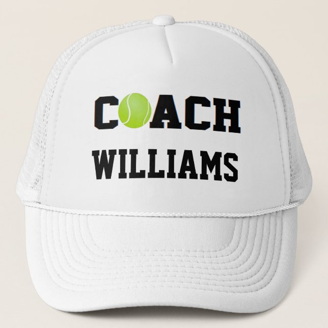 Casquette Coach de tennis - Personnalisé (Devant)