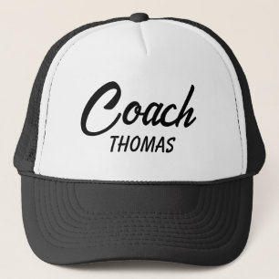 Casquette Coach Nom Personnalisé Typographie Personnalisée