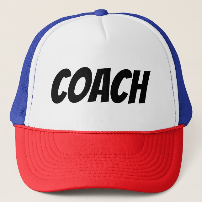 CASQUETTE COACH TRUCKER HAT (Devant)