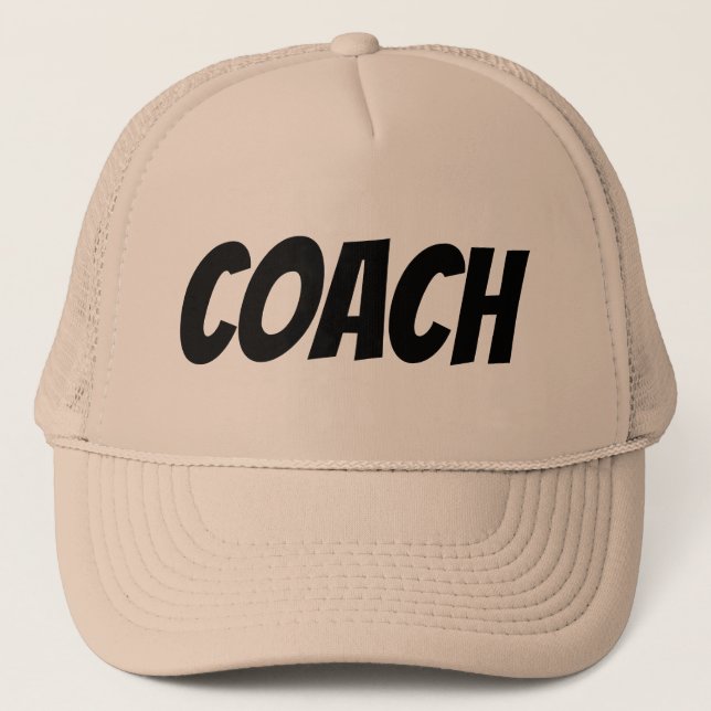 CASQUETTE COACH TRUCKER HAT (Devant)