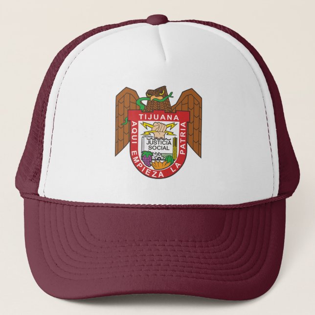 Casquette Coat of Arms of Tijuana, Mexico (Devant)