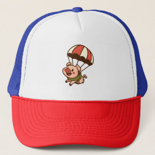Casquette Cochon de parachutisme