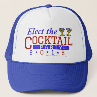 Casquette Cocktail 2016 drôle de parodie d'élection