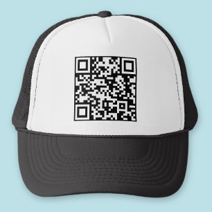 Casquette Code QR créé instantanément (en entrant votre URL)