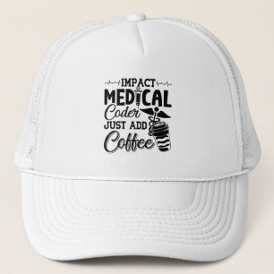 Casquette Codeur Médicale Ajoutez simplement un code program