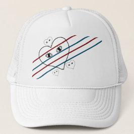 Casquette Coeur d'amour visage
