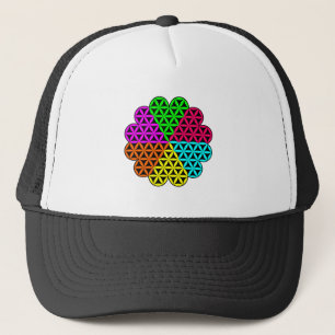 Casquette Coeur de vie X 6 -Fleur du coeur - Vecteur