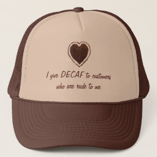 Casquette coeur du café