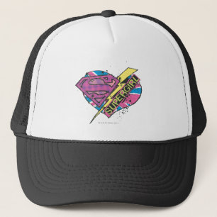 Casquette Coeur et boulon de Supergirl