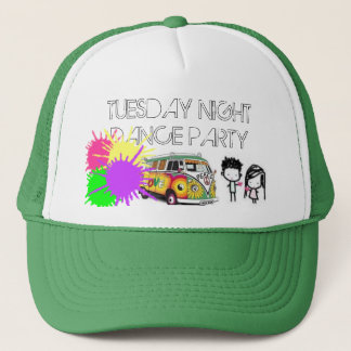 Casquette coeur, Hippie-13, paintsplatter, MARDI NIGHTD…