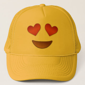 Casquette Coeur mignon pour l'emoji de yeux