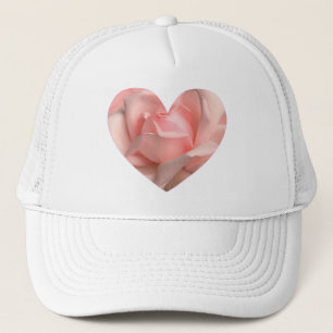 Casquette Coeur rose