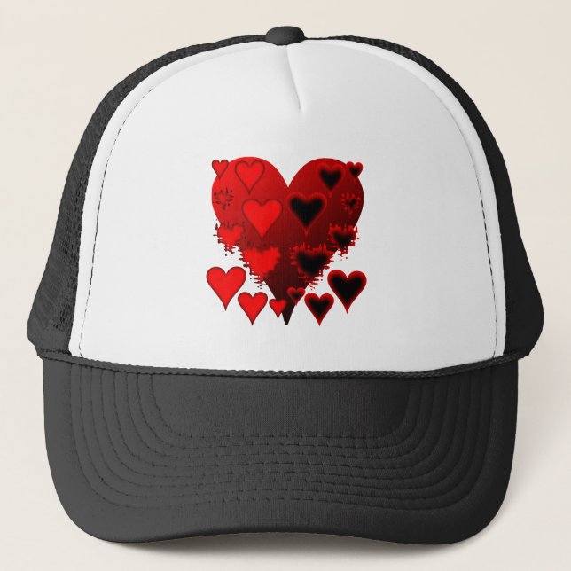 Casquette Coeurs (Devant)