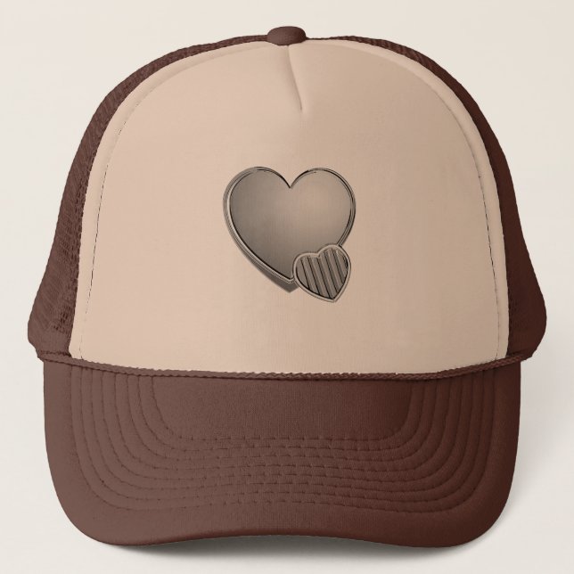 Casquette Coeurs Chrome (Devant)