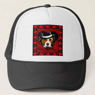 Casquette Cœurs de Beagle