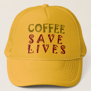 Casquette Coffee Saves Lives