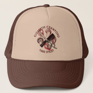 Casquette Coiffeur de coiffeur ou salon de beauté avec le