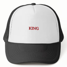 Coiffure Royale Personnalisée Blanche Noire KING p