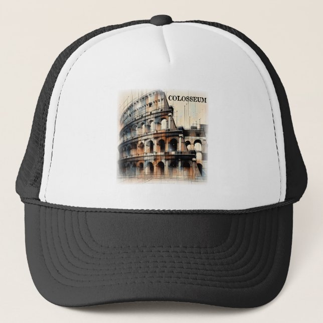 Casquette Colisée romaine Italie Europe (Devant)