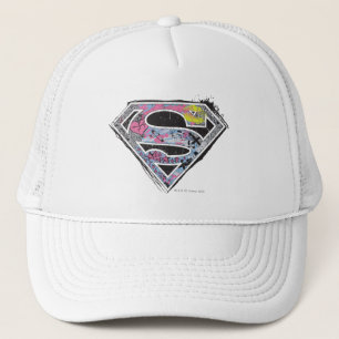 Casquette Collage de logo de Supergirl
