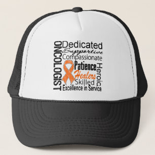 Casquette Collage d'oncologiste de leucémie