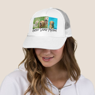 Casquette Collage photo de Best Dog Mom 3