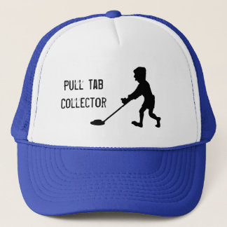 Casquette Collecteur d'onglets Détecteur de métal Silhouette