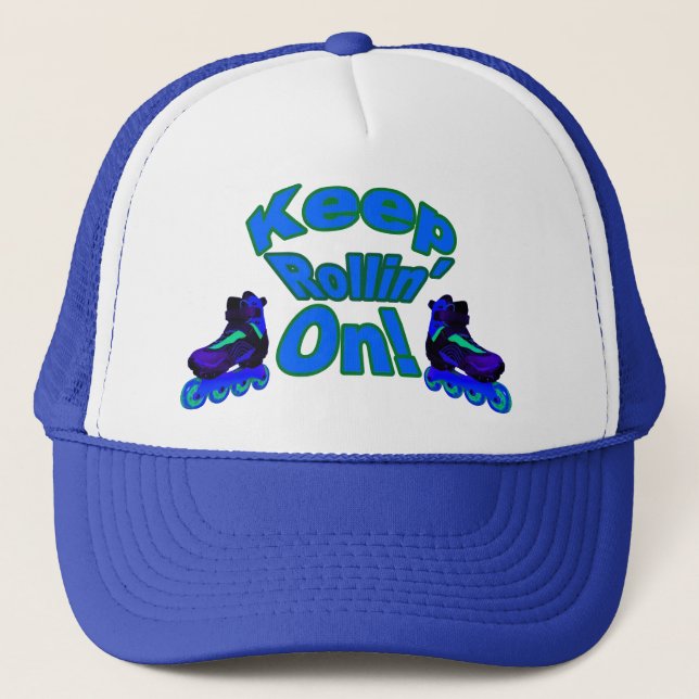 Casquette Collection anneaux, notes et objets de café (Devant)